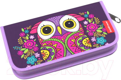 

Пенал Erich Krause, Flower Owl / 46258