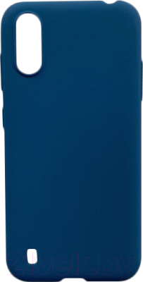 Чехол-накладка Digitalpart Silicone Case для Galaxy A01/M01 (синий)