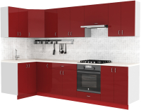 

Готовая кухня S-Company, Клео глосc 1.2x3.0 левая