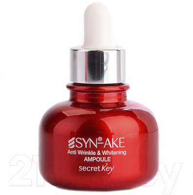 

Сыворотка для лица Secret Key, Syn-Ake Anti Wrinkle & Whitening Ampoule