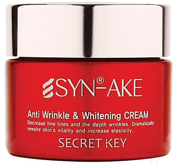 

Крем для лица Secret Key, Syn-Ake Anti Wrinkle & Whitening