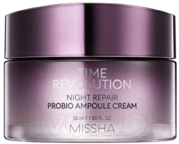 Набор косметики для лица Missha Time Revolution Night Repair Probio Miniature Kit Крем+Сыворотка (7мл+10мл)