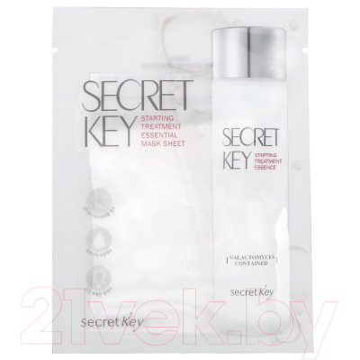 

Маска для лица тканевая Secret Key, Starting Treatment Essential Mask Sheet