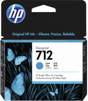 Картридж HP 712 (3ED67A) (голубой) - 