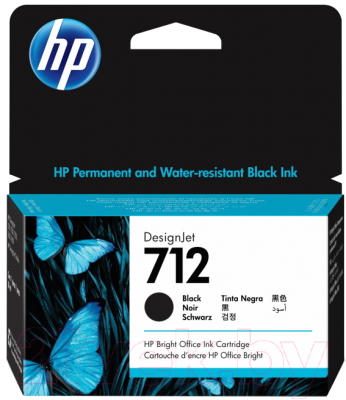 Картридж HP 712 (3ED70A) (черный)