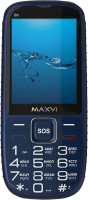 Мобильный телефон Maxvi B9 (синий) - 