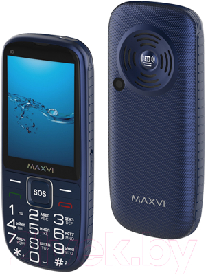 Мобильный телефон Maxvi B9 (синий)