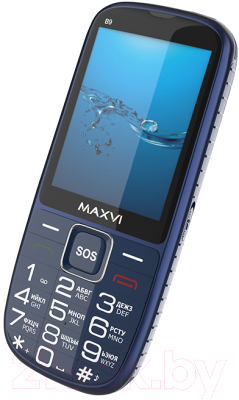 Мобильный телефон Maxvi B9 (синий)