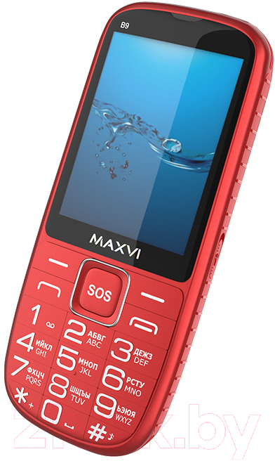 Мобильный телефон Maxvi B9 (красный)