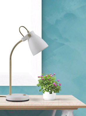 Настольная лампа ArtStyle HT-703W (белый/никель)