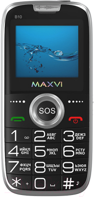Мобильный телефон Maxvi B10 (черный)