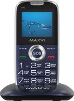 Мобильный телефон Maxvi B10 (синий) - 