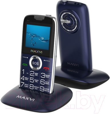 Мобильный телефон Maxvi B10 (синий)