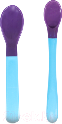 

Ложки для кормления Baboo, Голубой, 10-020