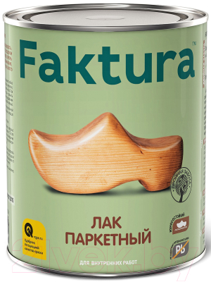 Лак Ярославские краски Faktura паркетный (700мл, полуматовый)