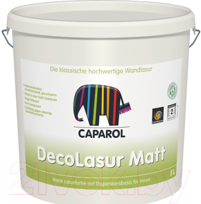 Лазурь для древесины Caparol CD Deco-Lasur Matt (2.5л)