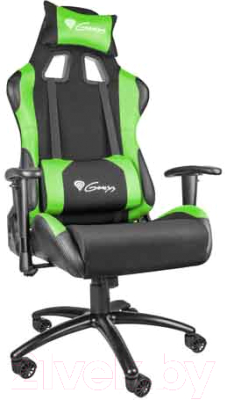 Кресло геймерское GENESIS Nitro 550 NFG-0907 Gaming (черный/зеленый)