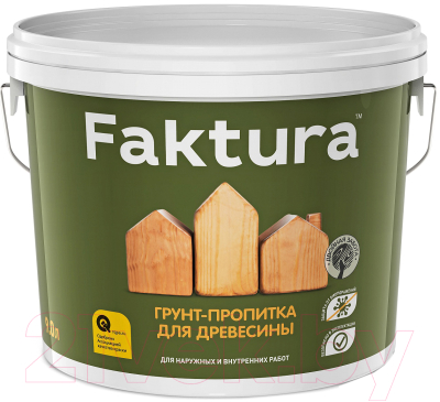 Пропитка для дерева Ярославские краски Faktura для древесины (2.5л, бесцветный)