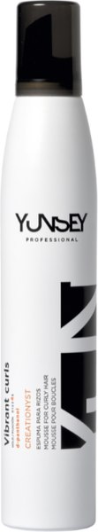 Мусс для укладки волос Yunsey Professional Creationyst Vibrant Curls для вьющихся волос (300мл)