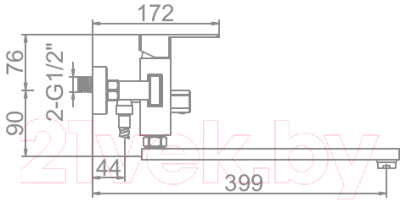 Смеситель Ledeme L72233