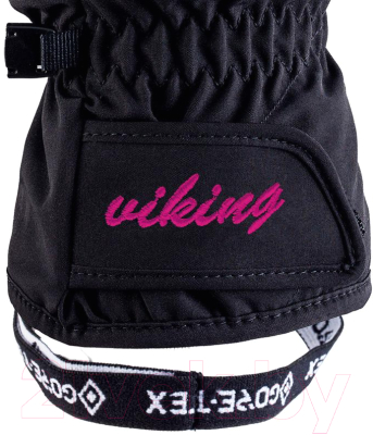 Варежки лыжные VikinG Sherpa GTX Mitten Ski / 150/22/0077-46 (р.6, розовый)