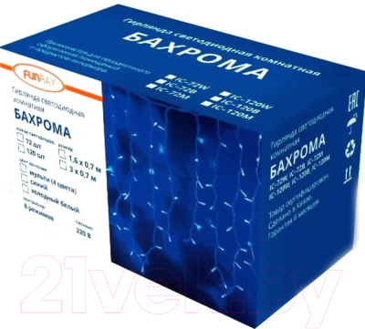 Изображение товара Светодиодная бахрома Funray IC-72W / 2591