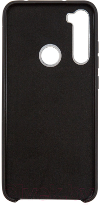 Чехол-накладка Volare Rosso для Redmi Note 8 + стекло (черный/черный)