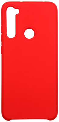 Чехол-накладка Volare Rosso для Redmi Note 8 + стекло (красный/черный)
