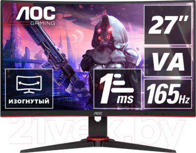 

Монитор AOC, C27G2AE/BK