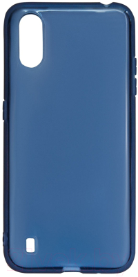 Чехол-накладка Volare Rosso для Galaxy A01/M01 + стекло (синий/черный)