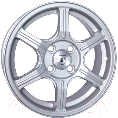 

Литой диск TechLine, 435 14x5.5" 4x100мм DIA 60.1мм ET 43мм SL