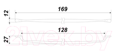 Ручка для мебели Boyard Neoline RS220SC.4/128