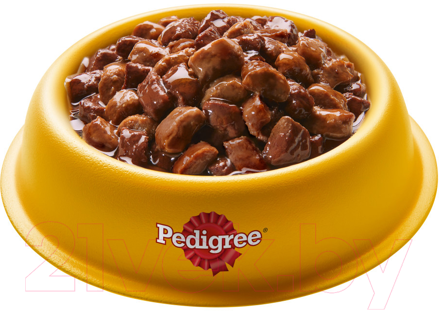 Влажный корм для собак Pedigree Для взрослых собак всех пород с говядиной в соусе (85г) — фото 5