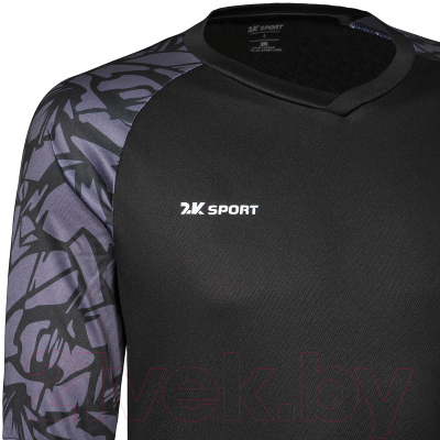 Лонгслив игровой футбольный 2K Sport Guard / 120421 (XL, черный)