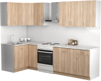 

Готовая кухня S-Company, Клео лайт 1.2x2.2 левая