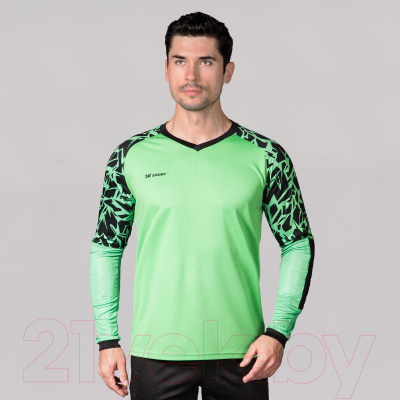 Лонгслив вратарский футбольный 2K Sport Guard / 120421 (L, светло-зеленый)