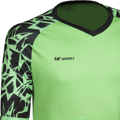 Лонгслив вратарский футбольный 2K Sport Guard / 120421 (XL, светло-зеленый)