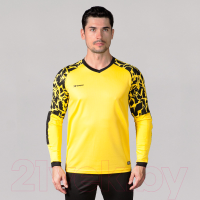 Лонгслив вратарский футбольный 2K Sport Guard / 120421 (XL, желтый)