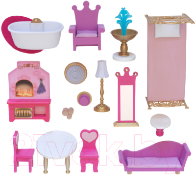 Кукольный домик KidKraft Розовый Замок / 10117-KE