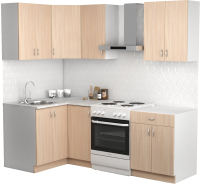 

Готовая кухня S-Company, Клео лайт 1.2x1.6 левая