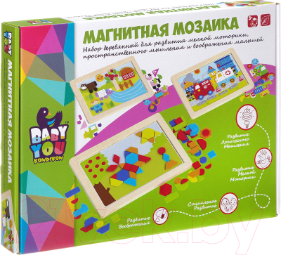 

Развивающая игра Bondibon, Геометрические фигуры / ВВ2039