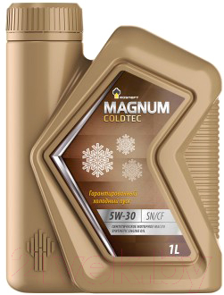 Моторное масло Роснефть Magnum Coldtec 5W30 / 40813232 (1л)
