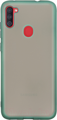 Чехол-накладка Volare Rosso Cordy для Galaxy A11/M11 (оливковый)