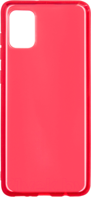 Чехол-накладка Volare Rosso Taura для Galaxy A31 (красный)