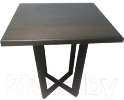 Обеденный стол Грифонсервис Loft СМ18-1 (черный/венге)