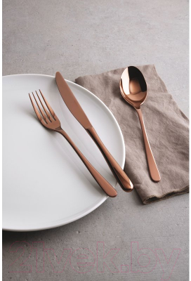 Изображение товара Набор столовых приборов Sambonet Taste Copper 18/10 PVD / 52553C81 (24пр)