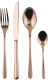 Набор столовых приборов Sambonet Taste Copper 18/10 PVD / 52553C81 (24пр) - 