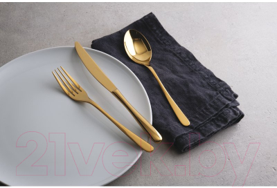 Изображение товара Набор столовых приборов Sambonet Taste Gold 18/10 PVD / 52553G81 (24пр)