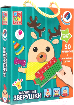 

Развивающий игровой набор Vladi Toys, Магнитная одевашка / VT3702-10