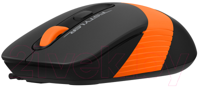 Клавиатура+мышь A4Tech Fstyler F1010 (черный/оранжевый)